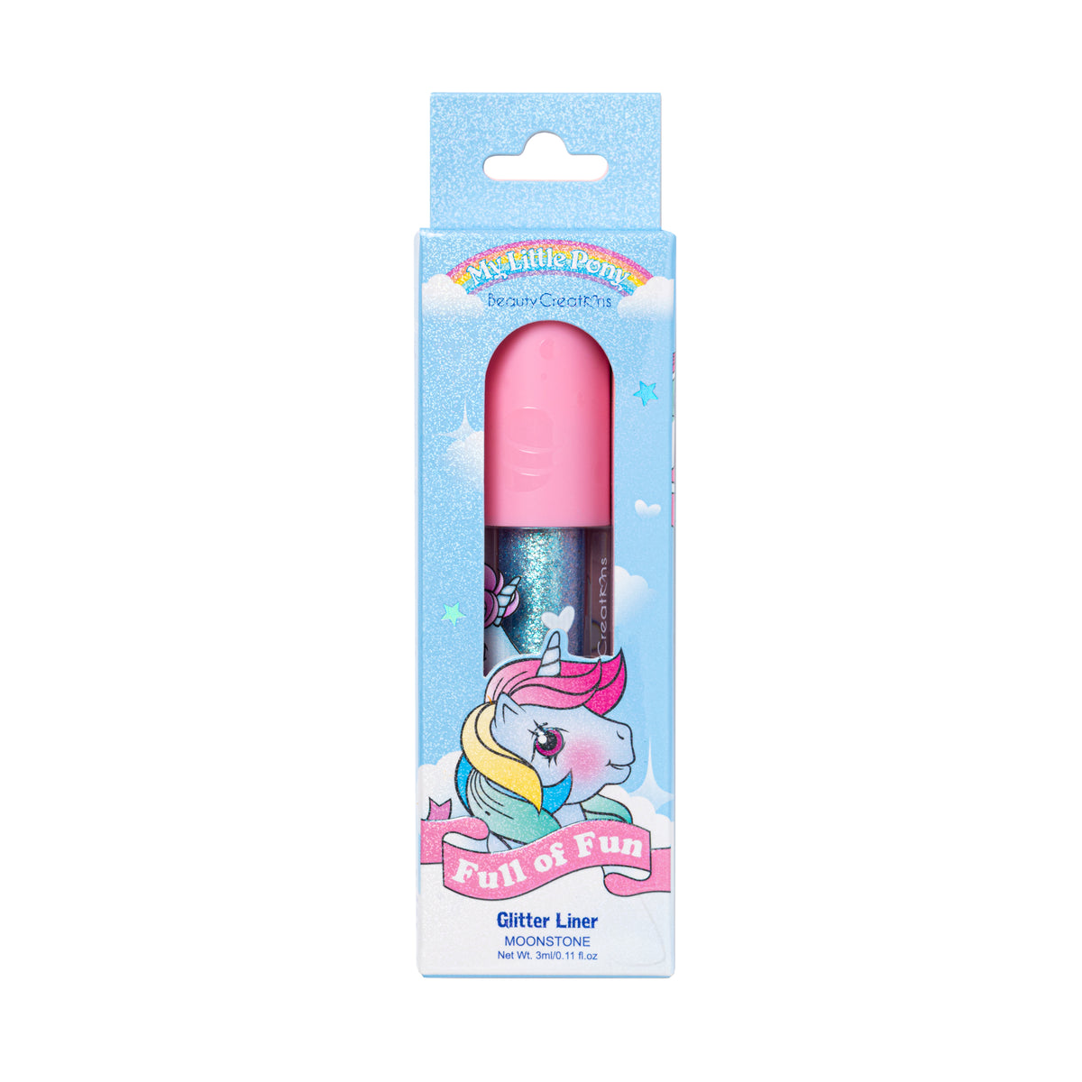 MLP-GL2 Beauty Creations X My Little Pony Glitter Liner  Moonstone (1PCS)
