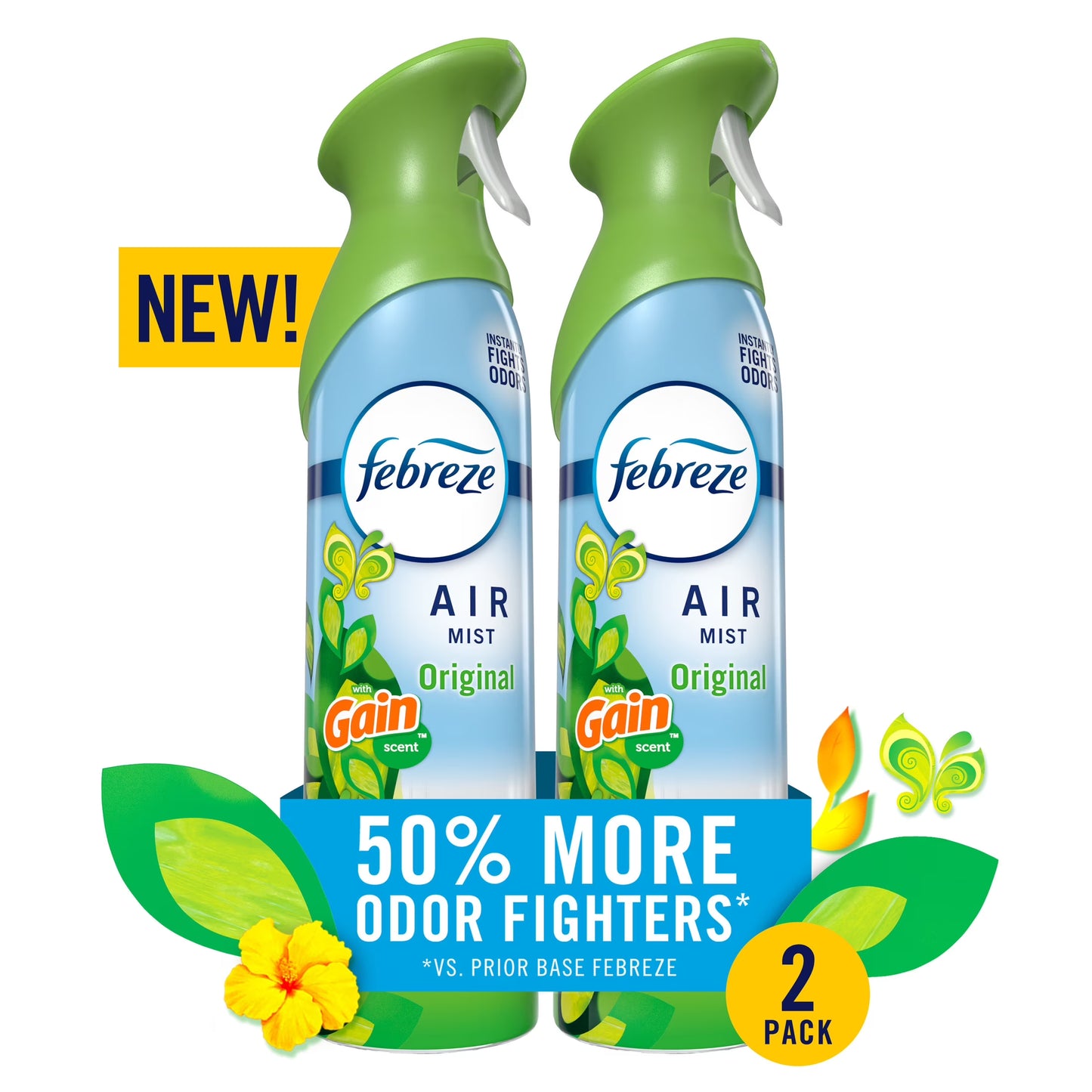Febreeze 2 Pack Cont. 8.1oz - Gain Original