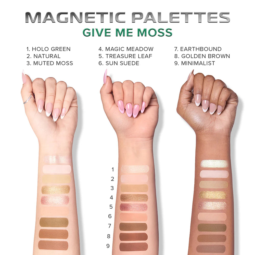 9SP-GM Beauty Creations Magnetic Palettes (Give Me Moss) 1PC