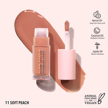 Load image into Gallery viewer, Glow Getter Hydrating Lip Oil (011, Soft Peach) 3pc Bundle
