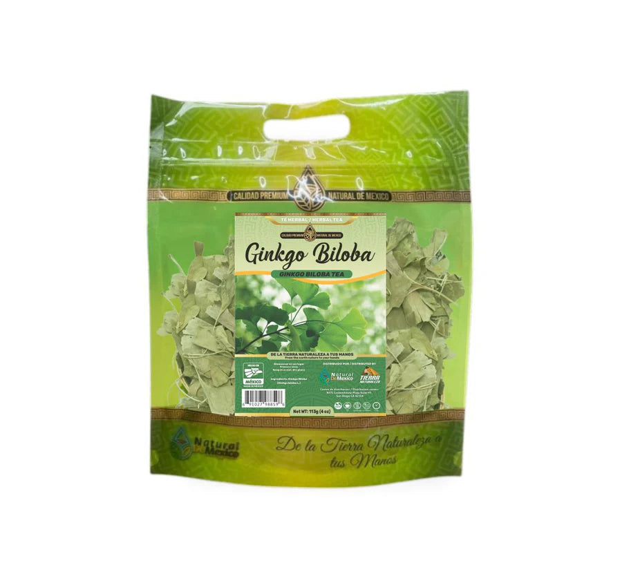 Ginkgo Biloba Té Herbal 113g - 4 oz / Ginkgo Biloba Herbal Tea 113g - 4 oz