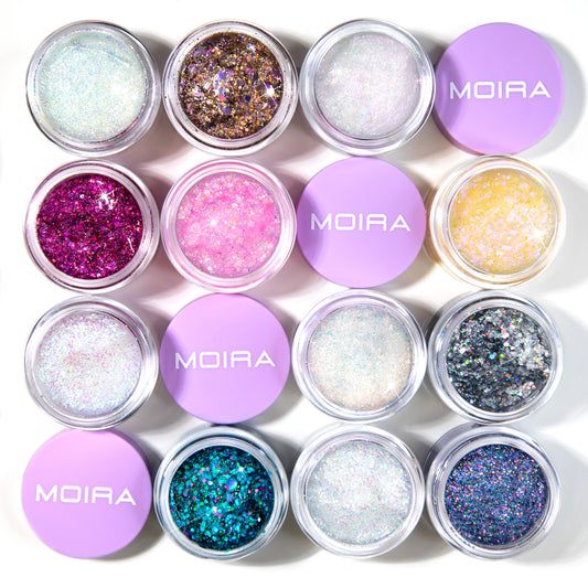 Moira Hologram Glitter Gel 12pc Bundle