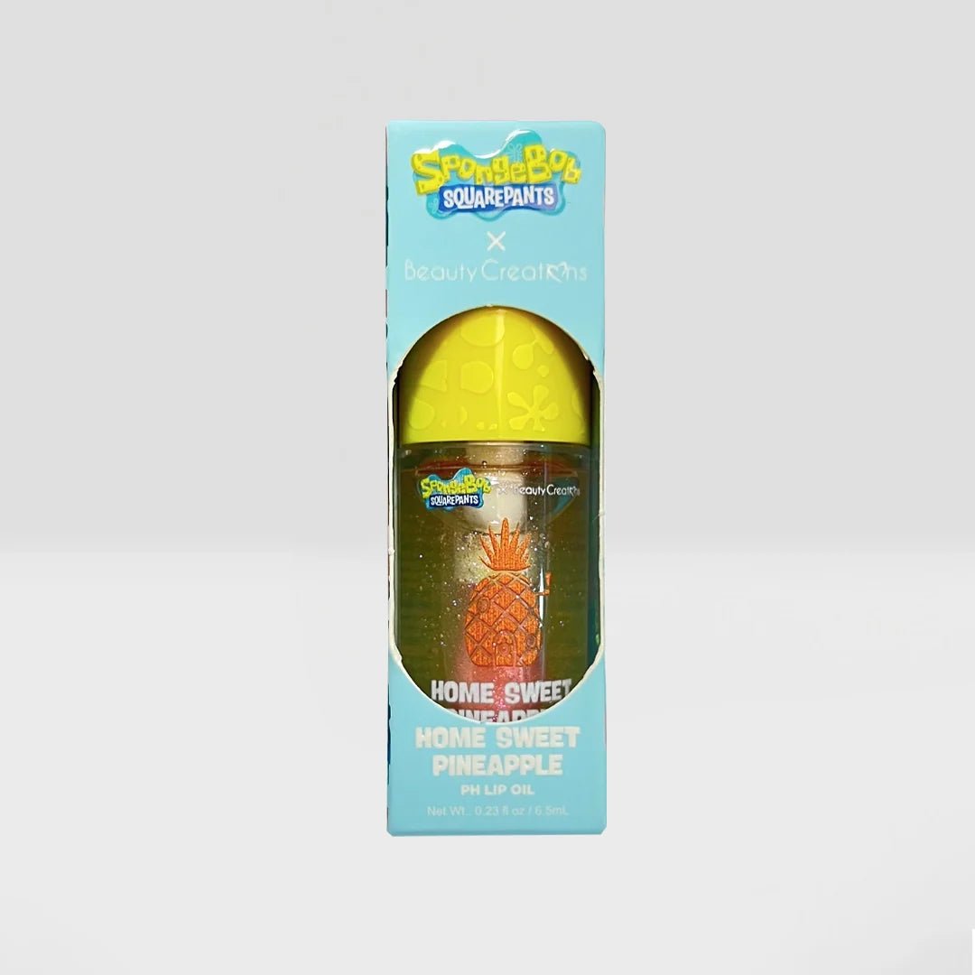 SBSP-LOPH2 Beauty Creations X SpongeBob SquarePants "Home Sweet Pineapple" PH Lip Oil (1PCS)