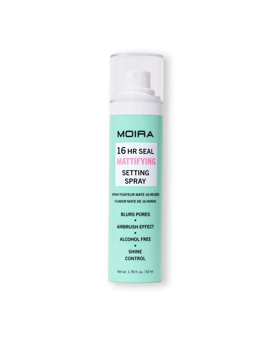 HRS002 Moira 16HR Seal Mattifying Setting Spray 3PC SET