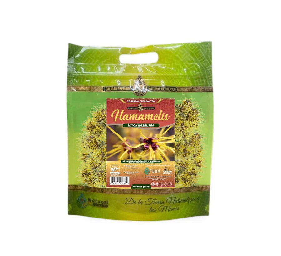Hamamelis Té Herbal 56g - 2 oz / Witch Hazel Herbal Tea 56g - 2 oz