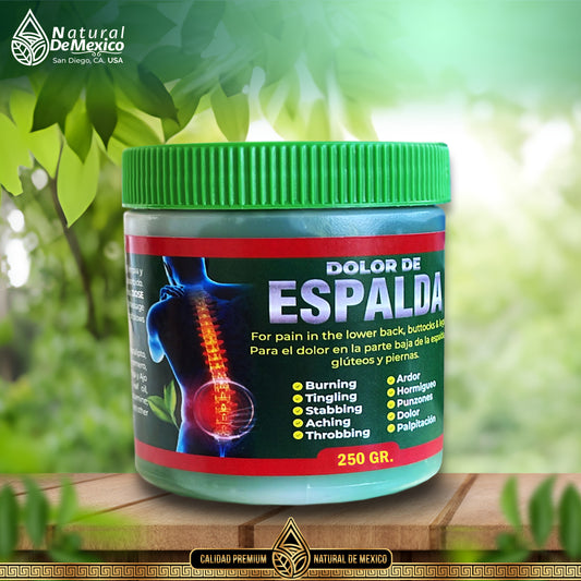 Gel para el dolor de Espalda 250g