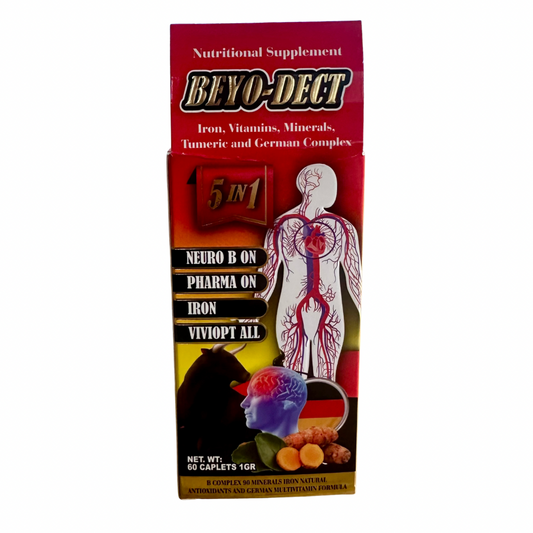 Beyo-Dect 5 en 1 Cont. 60 Capletas
