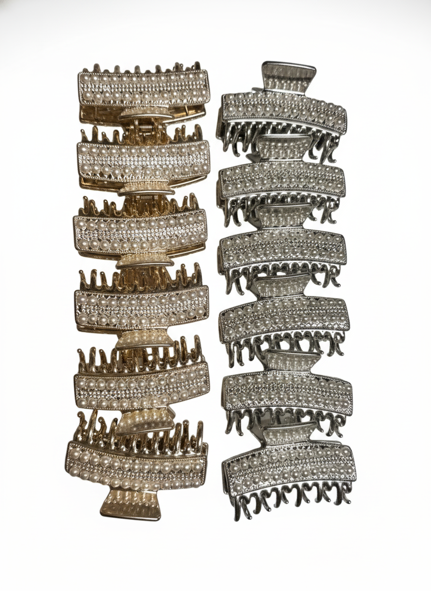 KCL-11204 Pearls Hair Clip