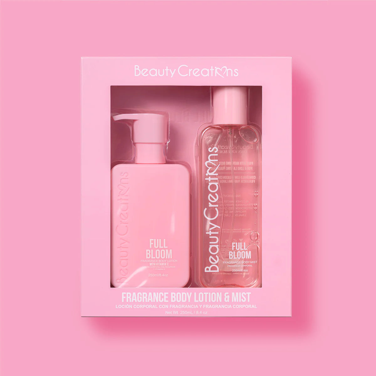 BLBSSET05 Beauty Creations Fragrance Body Lotion & Mist - Full Bloom