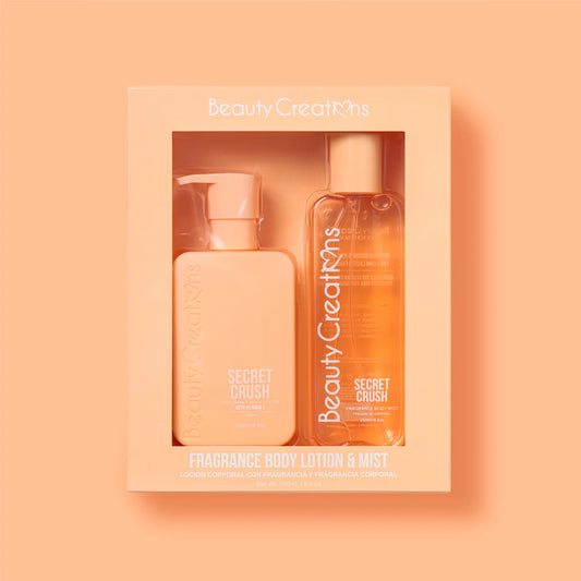 BLBSSET03 Beauty Creations Fragrance Body Lotion & Mist - Secret Crush