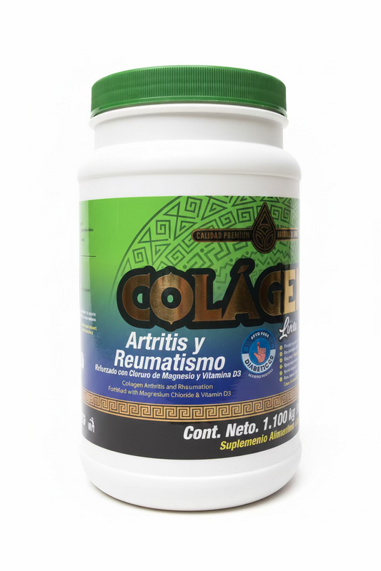Natural De Mexico Colageno En Polvo Para Artritis Y Reumatismo  Linea Premium 2.42LB