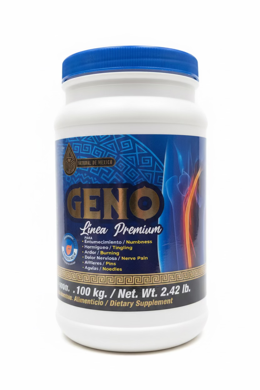 Natural De Mexico Colageno En Polvo Para La Ciatica Linea Premium 2.42LB