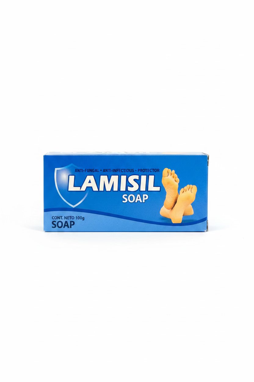 Jabon De Lamisil Soap Anti-Fungal, Anti-Infecciones - Protector  100G