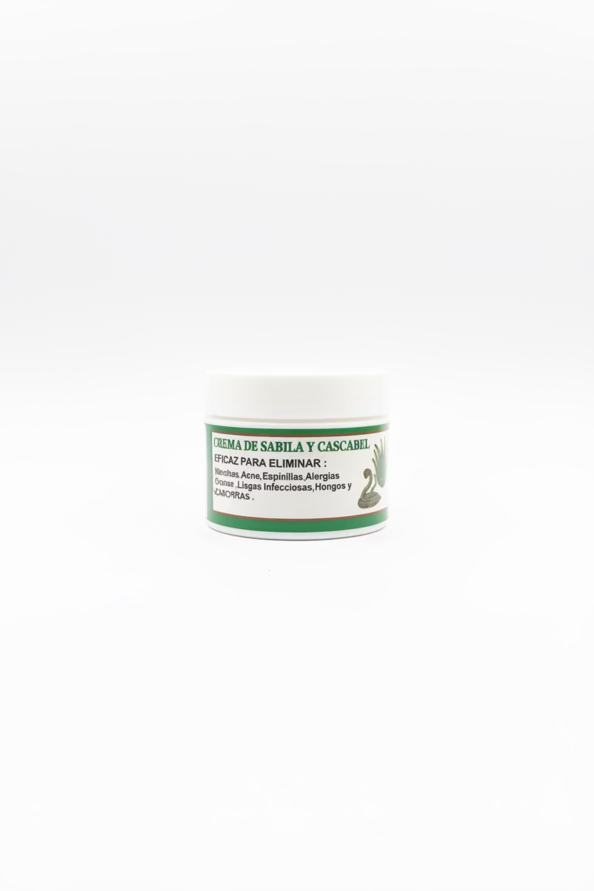 Crema De Sabila Y Cascabel