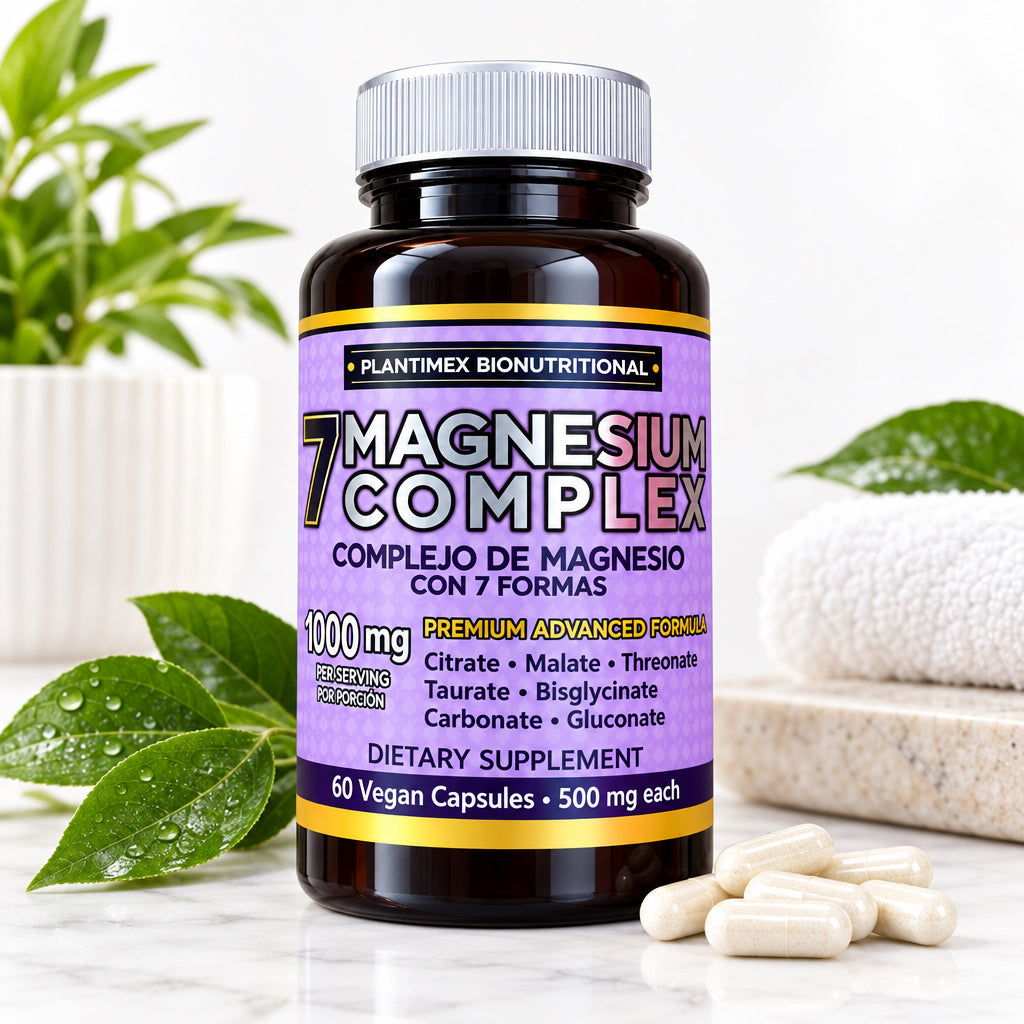 Suplemento Alimenticio Premium  7 Magnesium Complex 5OOMG