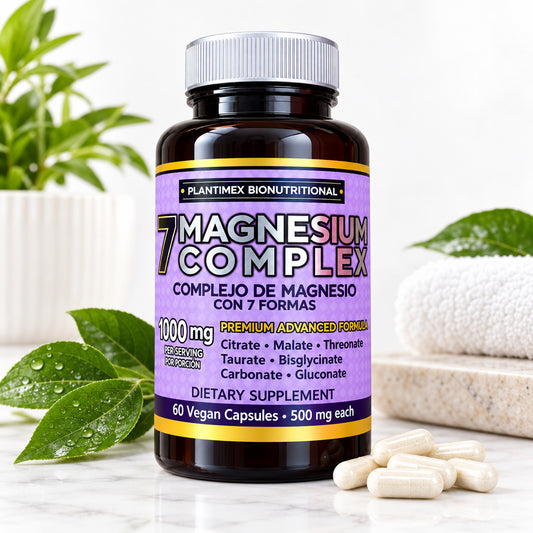Suplemento Alimenticio Premium  7 Magnesium Complex 5OOMG