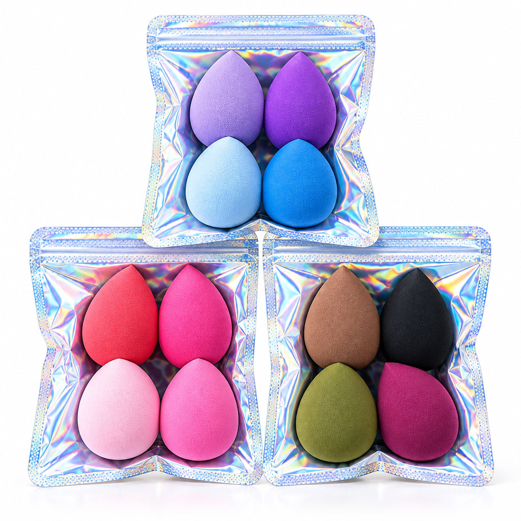KSP-17377 Set Of Sponges Mix Colors 4Pcs Of Each Colors (12PCS)