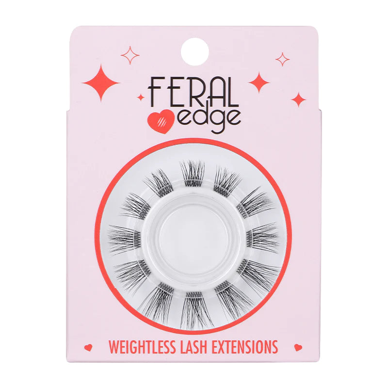Feral Edge Weightless Eyelash Extensions 3pc Set - Influencer