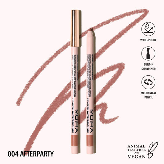 Lip Appeal Waterproof Liner (004, Afterparty) 6pc Set