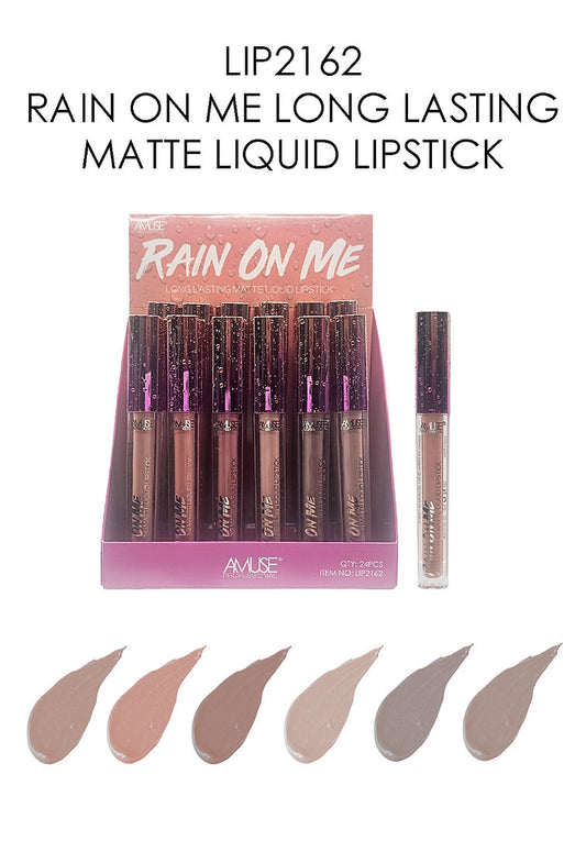 LIP2162 Rain On Me Long Lasting Matte Liquid Lipstick Display