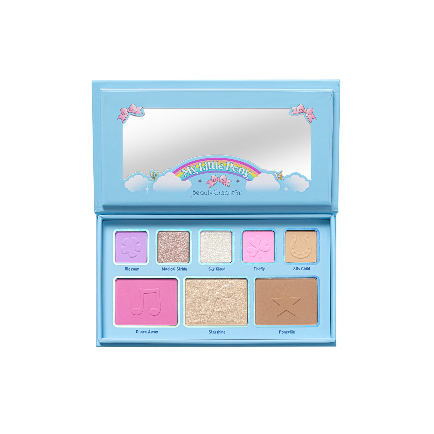 MLP-FP Beauty Creations x My Little Pony - Lost In The Clouds 8 Color Face & Eye Palette