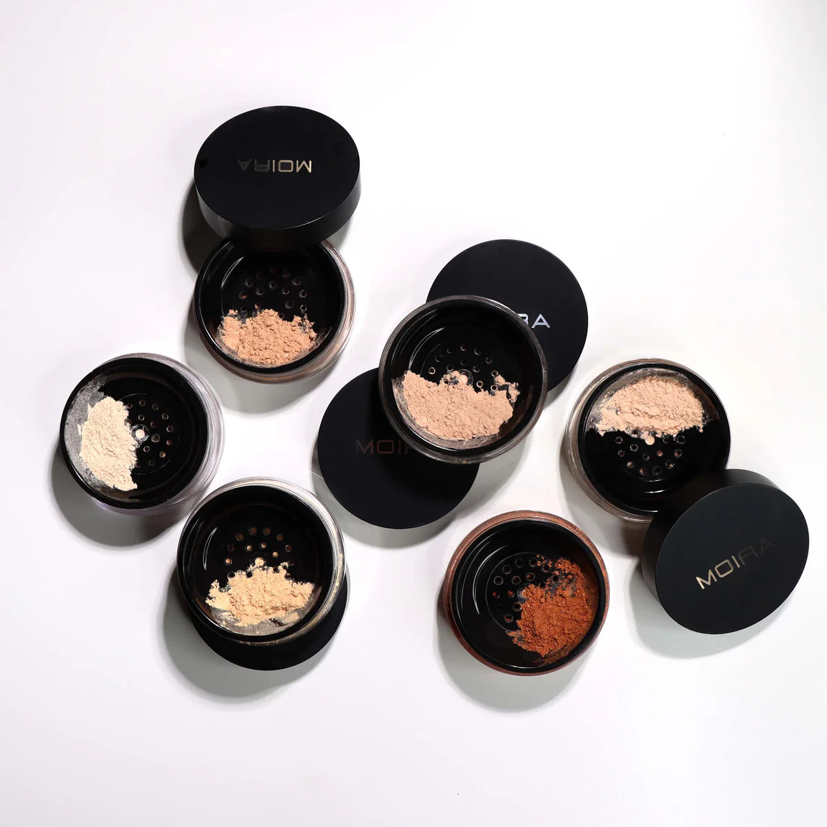 Moira Loose Setting Powder (LSP005, Medium light) 3PCS SET