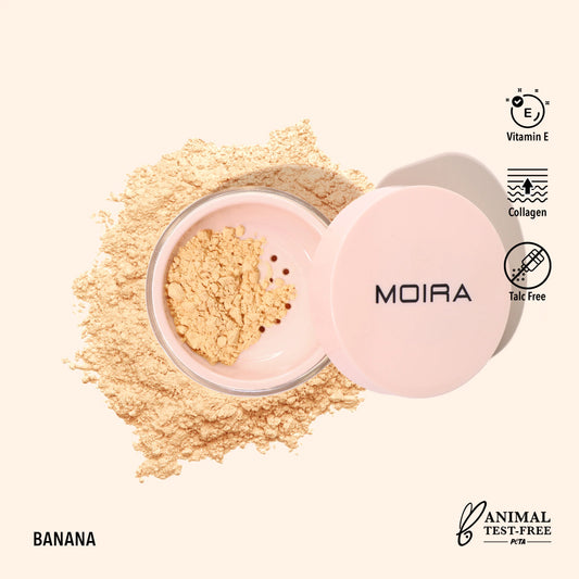 Moira Loose Setting Powder (LSP002, Banana)