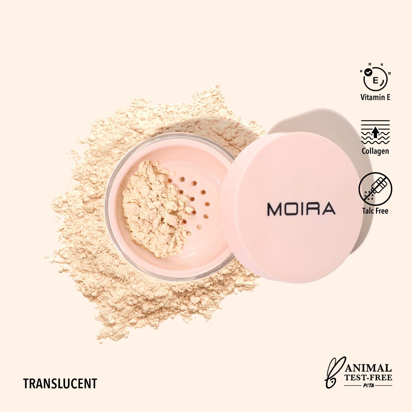 Moira Loose Setting Powder (LSP001, Translucent)