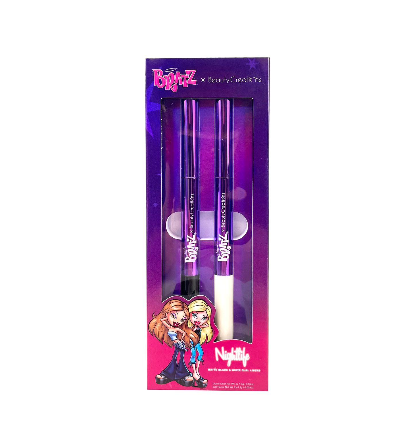 BGN-TJ2 Beauty Creations x Bratz Girls Nite Out "Nightlife" Liner Set