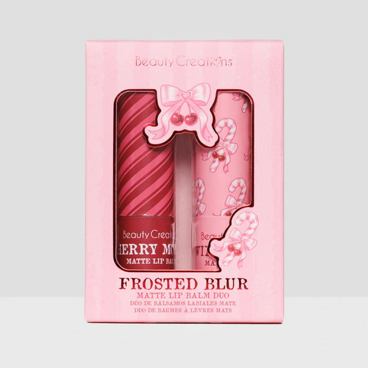 Beauty Creations Xmas 2026 Frosted Blur Matte Lip Balm Duo (1PCS)
