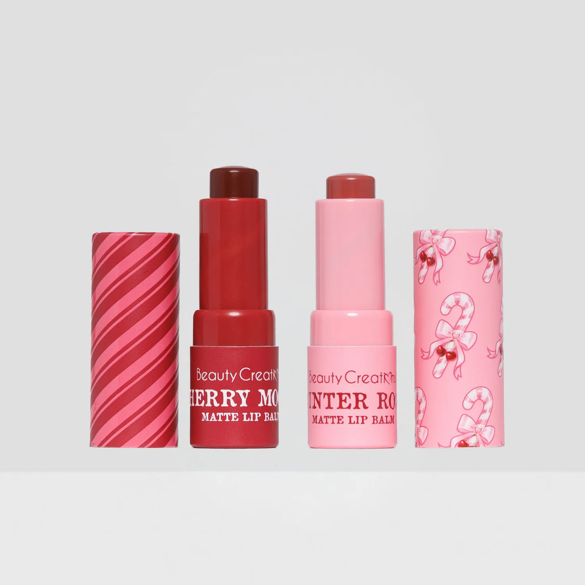 Beauty Creations Xmas 2026 Frosted Blur Matte Lip Balm Duo (1PCS)
