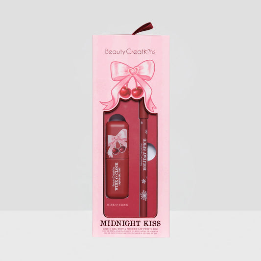 Beauty Creations Xmas 2026 Midnight Kiss Liquid Gel Tint & Wooden Lip Pencil Duo (1PCS)