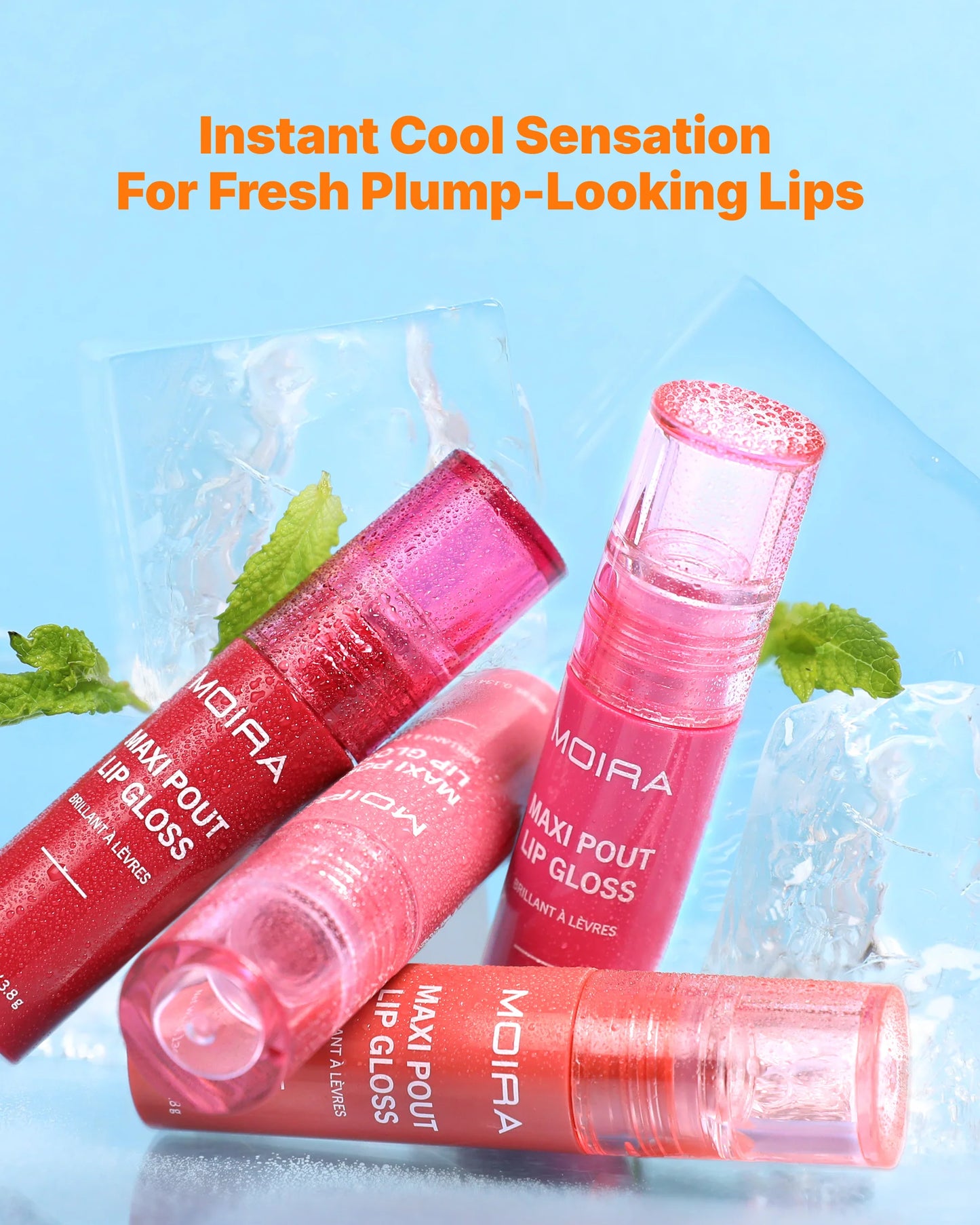 Moira Maxi Pout Lip Gloss (MPLG005, Pouty) 3pc Bundle