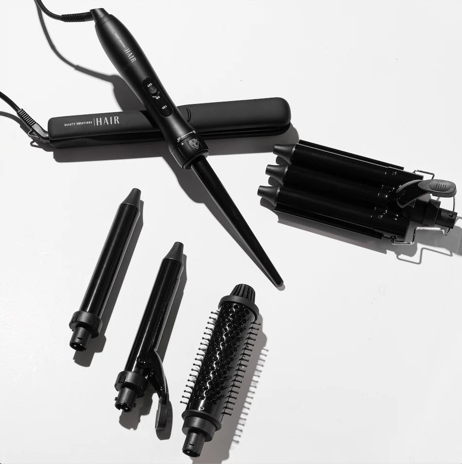 MT-BLACK Beauty Creations 5 in 1 Multitasker Hair Set "BLACK"