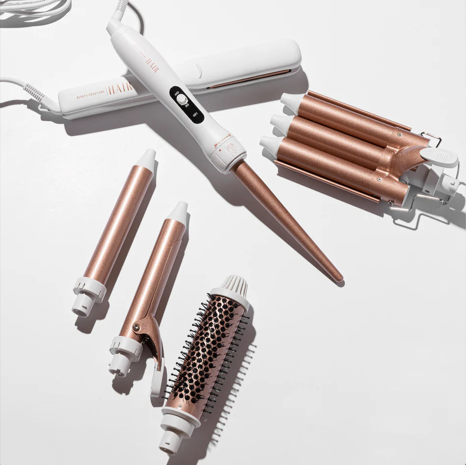 MT-RG Beauty Creations 5 in 1 Multitasker Hair Set "Rose Gold"