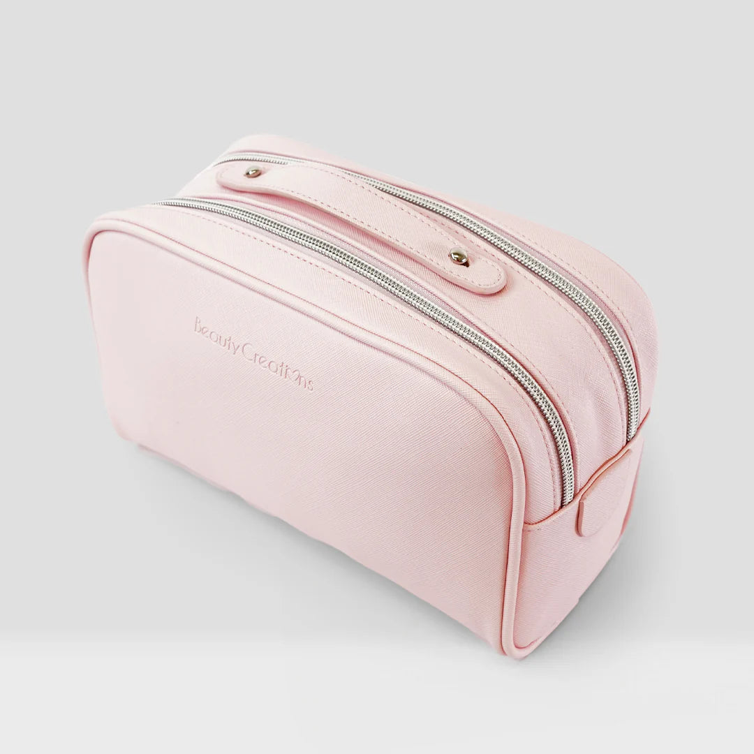 CBDZ-PS Beauty Creations Mini Pink Cosmetic Glam Pouch