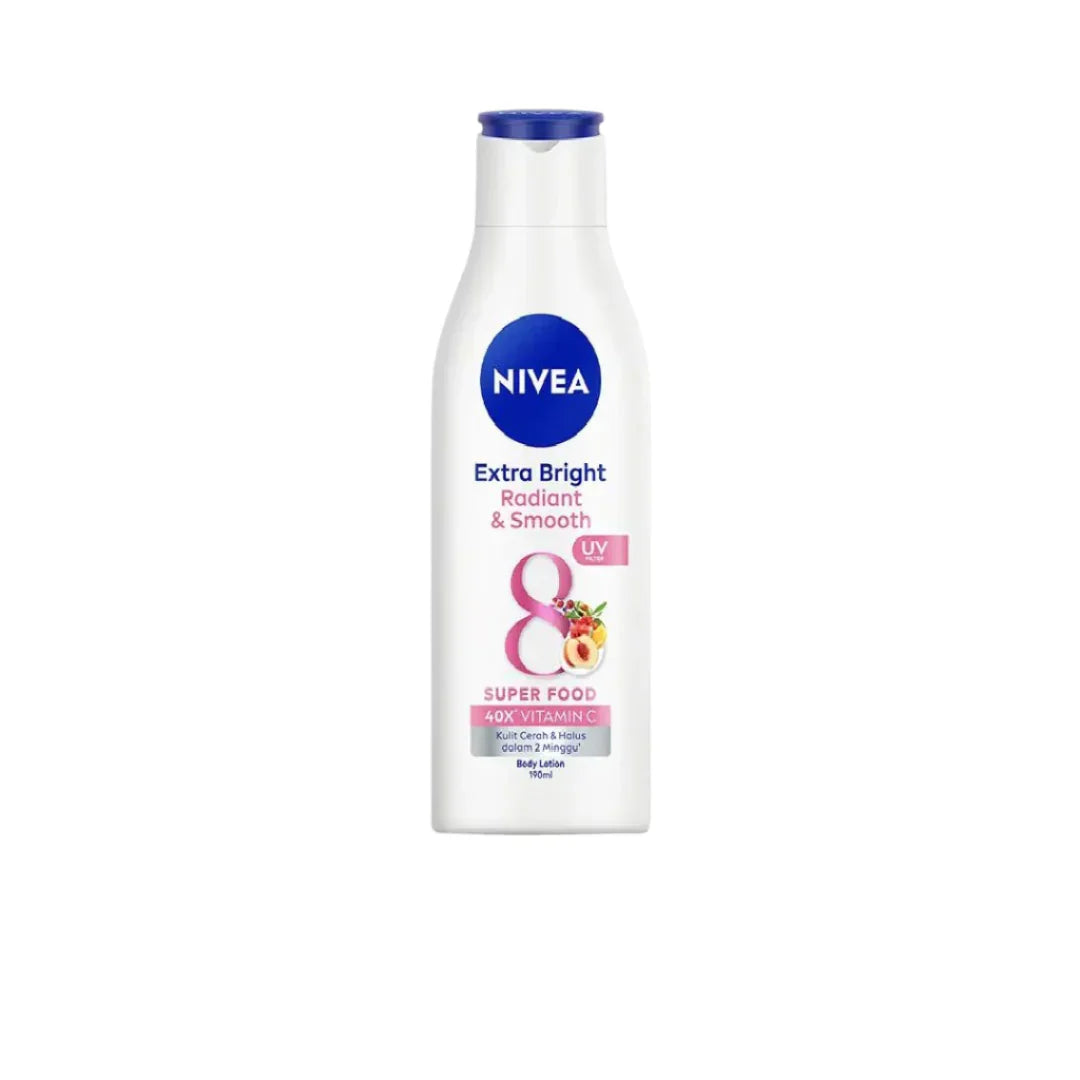 Nivea Extra Bright Radiant & Smooth Super Food Lotion - 190 ml