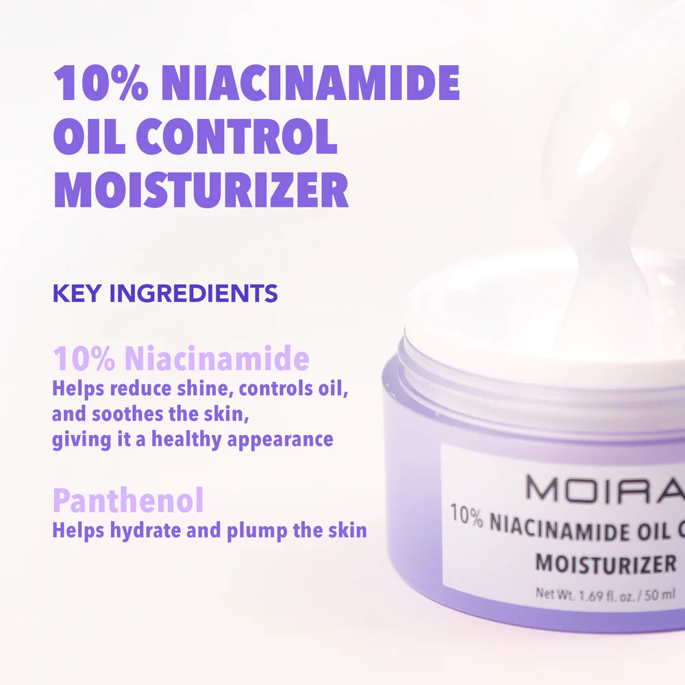 MOIRA-  10% Niacinamide Oil Control Moisturizer
