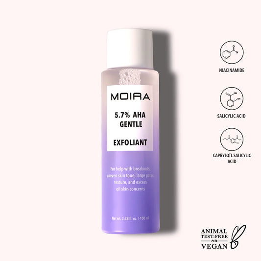 MOIRA - 5.7% AHA Gentle Exfoliant
