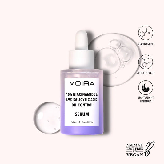 MOIRA -  10% Niacinamide & 1.9% Salicylic Acid Oil Control serum
