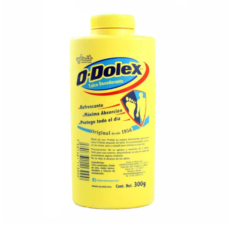 O-Dolex Original Talco Desodorante 300g