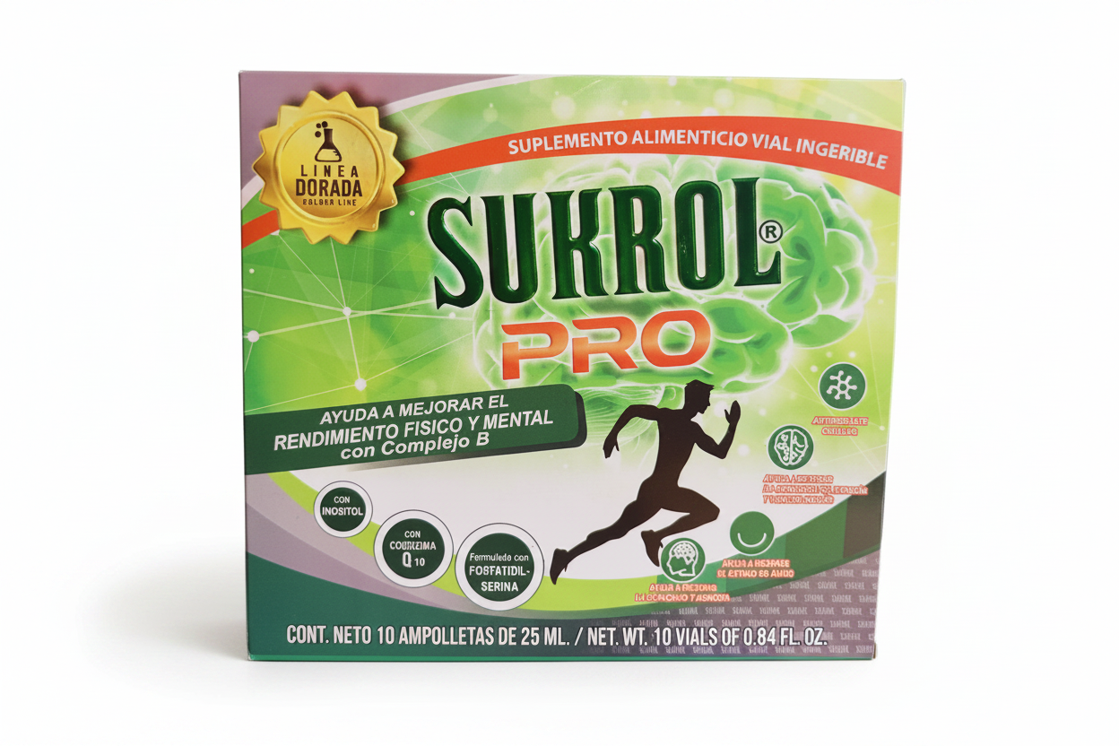 Suplemento Alimenticio " Sukrol Pro" 25ML