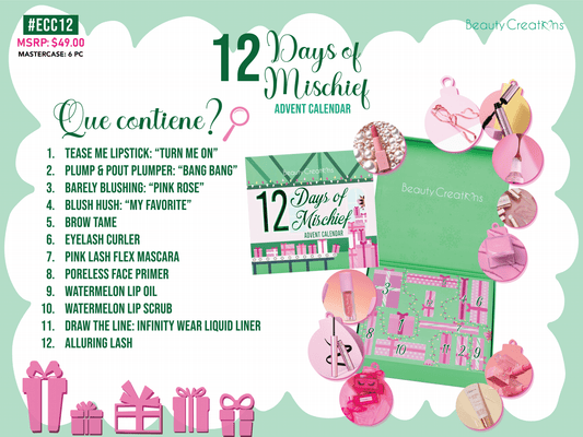 #ECC12 Beauty Creations 12 Days of Mischief Advent Calender