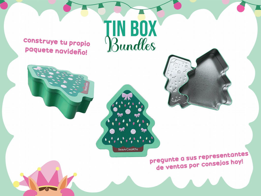 #BCTINB Beauty Creations Tin Box Bundles 3pc Set