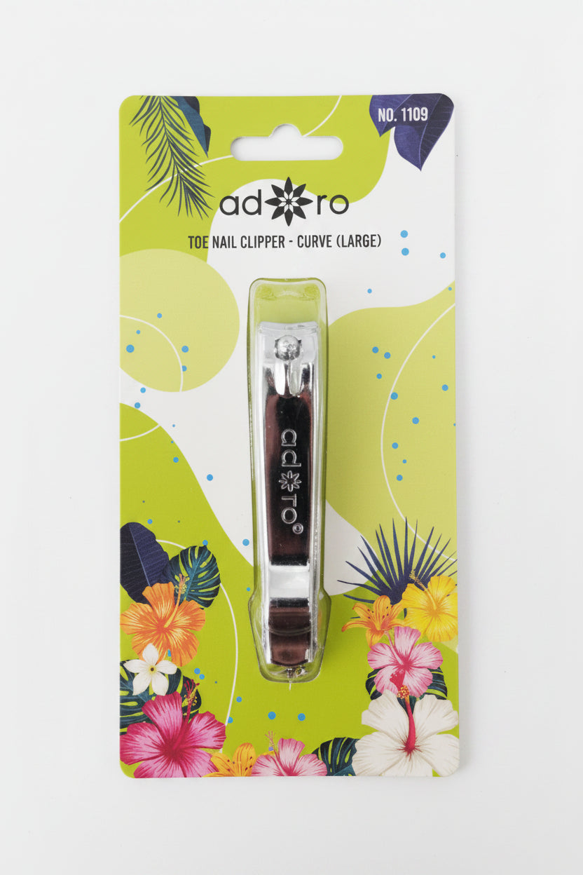 1109/CV Adoro Toe Nail Clipper - Curve (Large) 12PCS