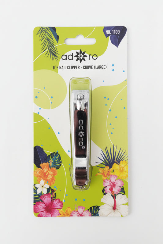 1109/CV Adoro Toe Nail Clipper - Curve (Large) 12PCS