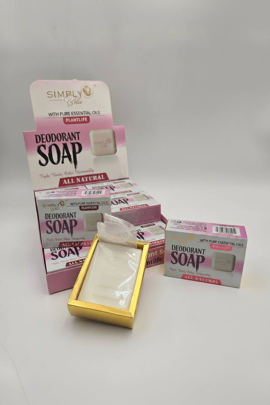 SIM079 Simply Bella Deodorant Soap Para El Exeso De Sodoracion
