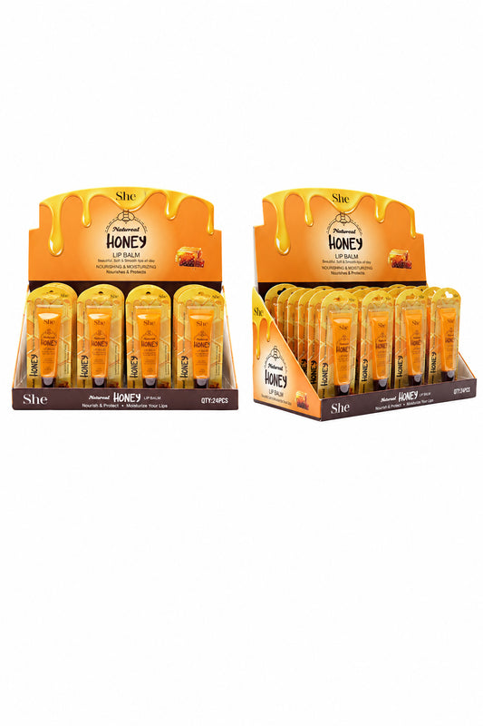 LB1089 S.he Makeup Honey Lip Balm Display (24PCS)