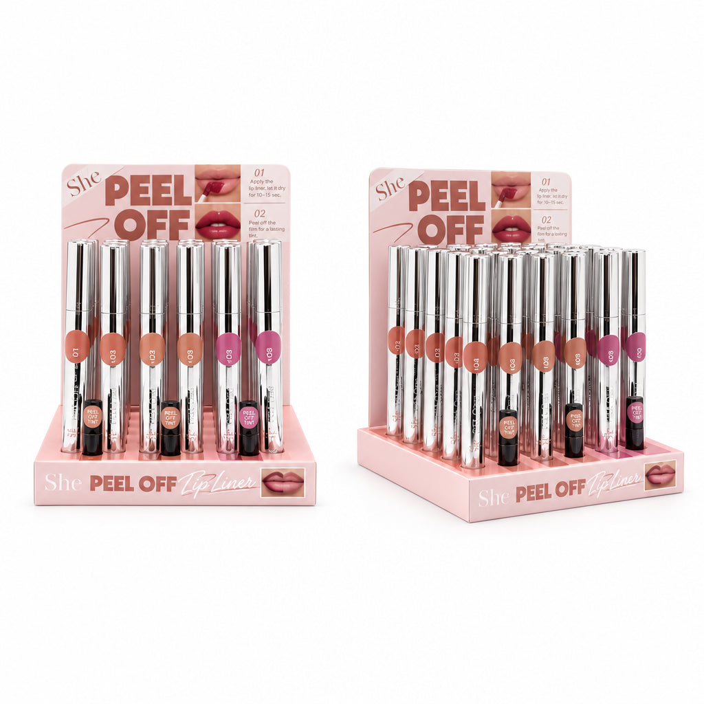 LL1072 S.HE Makeup Peel Off Lip Liner Display (36PCS)