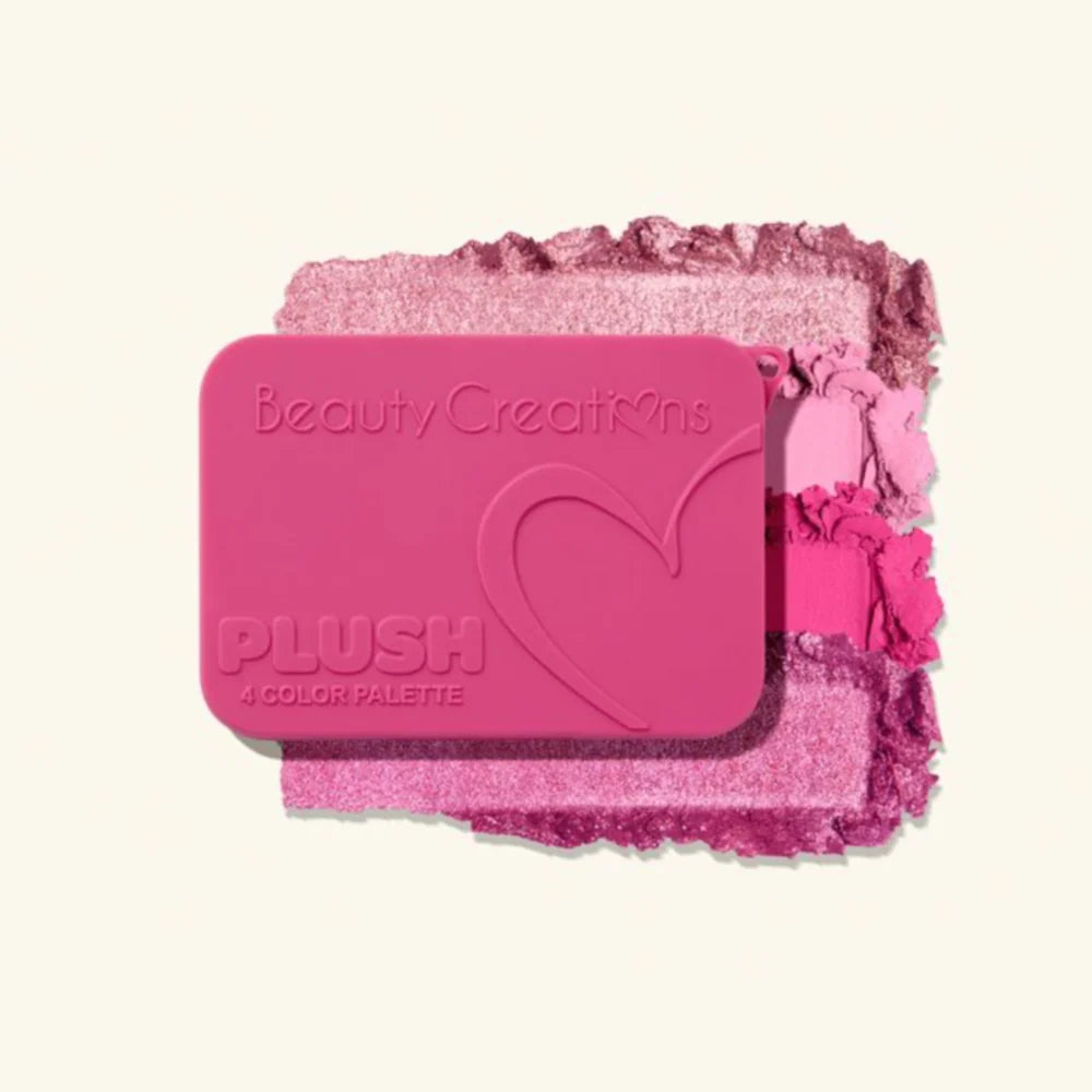 Beauty Creations Plush 4 Color Palette (Pinking Cute) 1PCS
